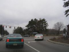 Old US 36/421: Intersection of West 38th Street and Michigan