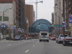 Old US 40/52/421: Heading west on Washington Street. Pennsyl