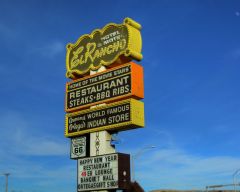 El Rancho Neon Sign, Gallup, NM on Route 66