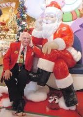 Founder Wally Bronner and St. Nick