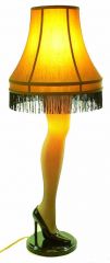 The infamous Leg Lamp became the icon of the movie.