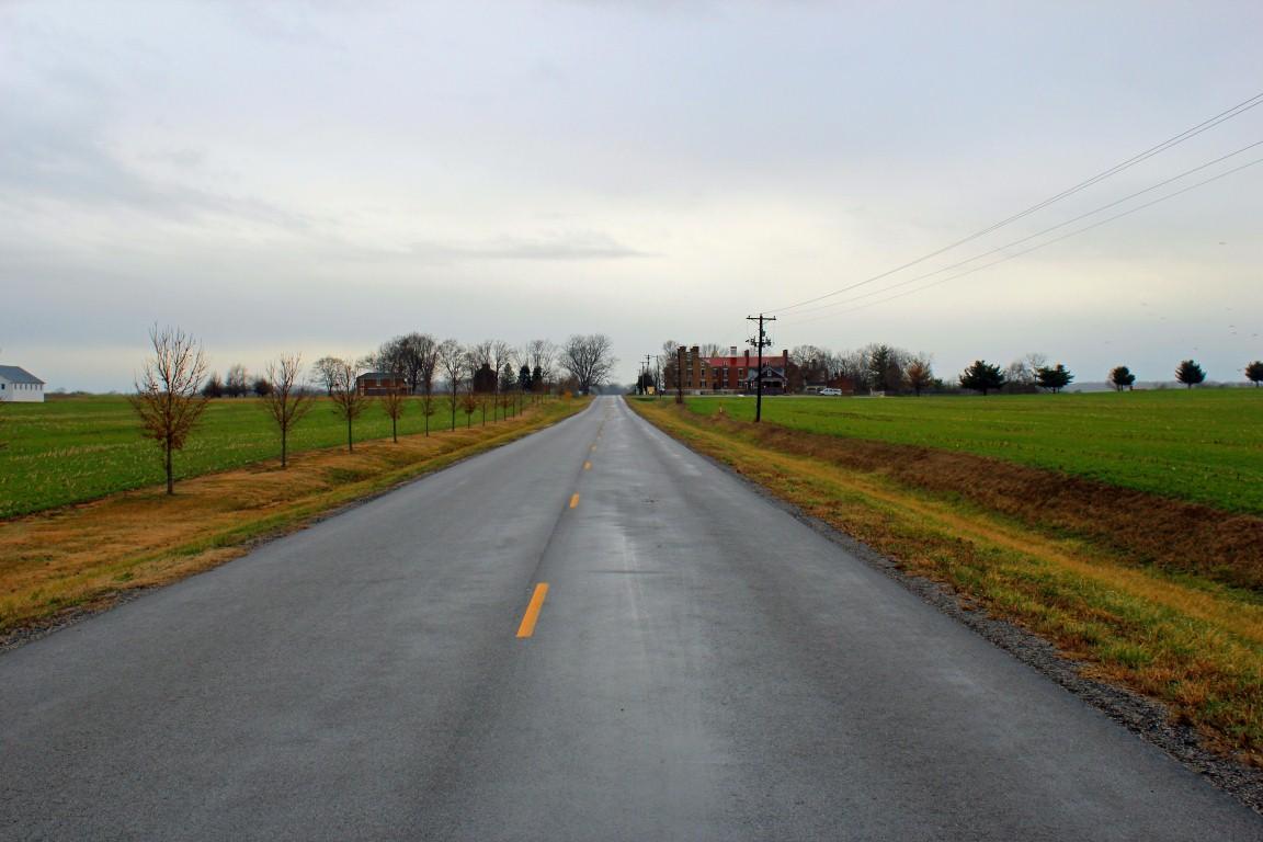 Old US-68 Near the Shaker Village, South Union, KY