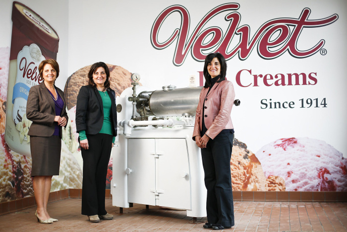 The Dager Sisters who run Velvet Ice Cream