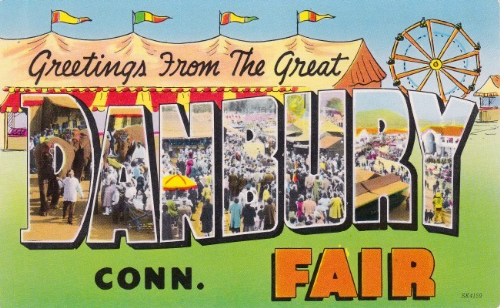 Danbury State Fair Postcard