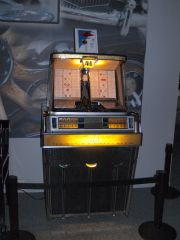 This 60's era AMI Jukebox is one of three currently in operation at the museum