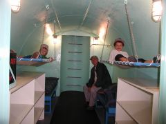 Interior of Bomb Shelter