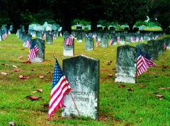 Confederate graveyard