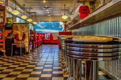 Mayberry Drive Diner Interior