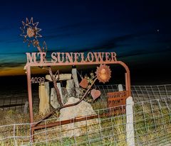 72 Mt. Sunflower At twilight