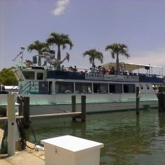 2 hour sunset cruise departs several times a day from the marina In down town Sarasota Florida