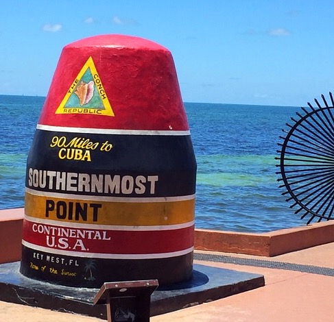 Southernmost Point In USA Marker