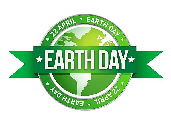 A logo for Earth Day 2022.